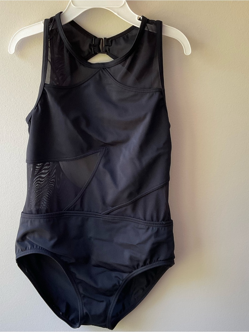 Balera Abstract Open Back Leotard